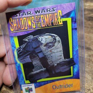 RARE Star Wars Shadows Of The Empire Nintendo 64 Canada Honey Nut Cheerios Card